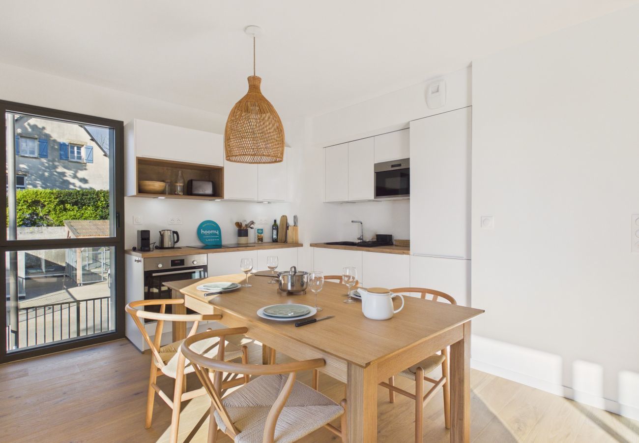 Ferienwohnung in Pléneuf-Val-André - Ferienwohnung für 4, Terrasse, 200 m vom Hafen