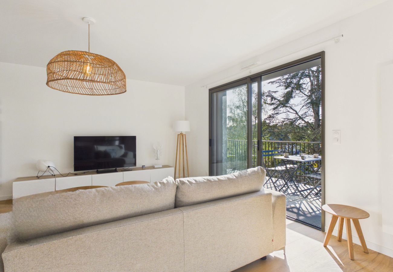 Ferienwohnung in Pléneuf-Val-André - Ferienwohnung für 4, Terrasse, 200 m vom Hafen
