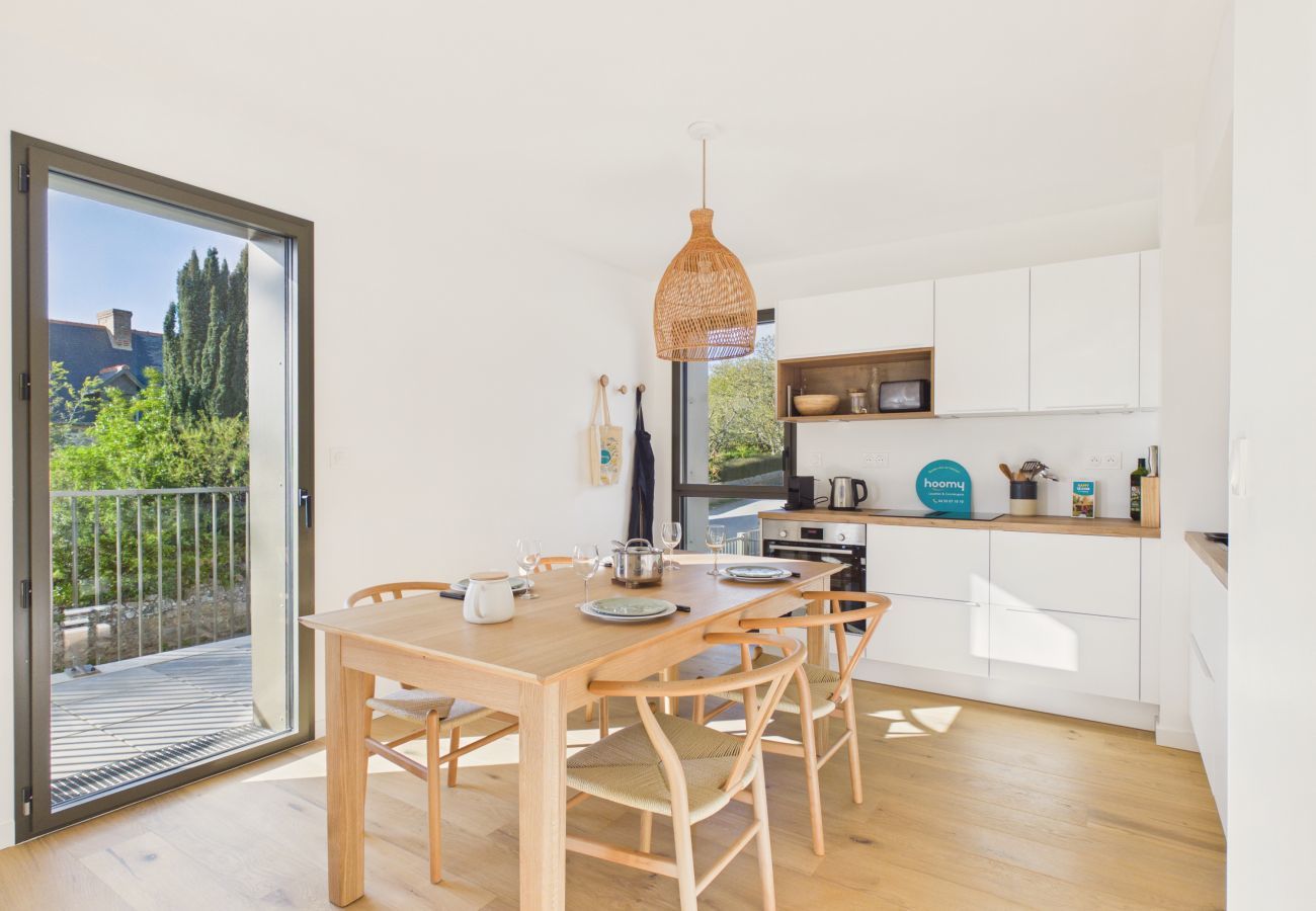 Ferienwohnung in Pléneuf-Val-André - Ferienwohnung für 4, Terrasse, 200 m vom Hafen