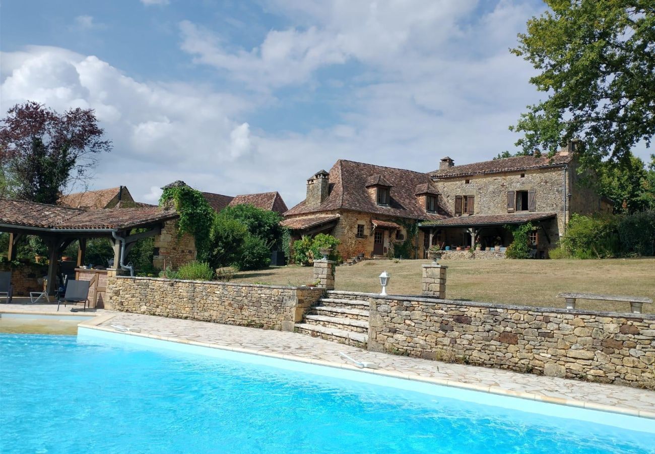 Ferienhaus in Urval - Charmantes Haus mit Pool für 8 Personen