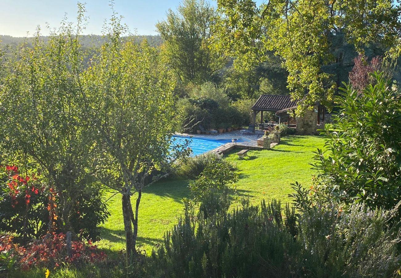 Ferienhaus in Urval - Charmantes Haus mit Pool für 8 Personen