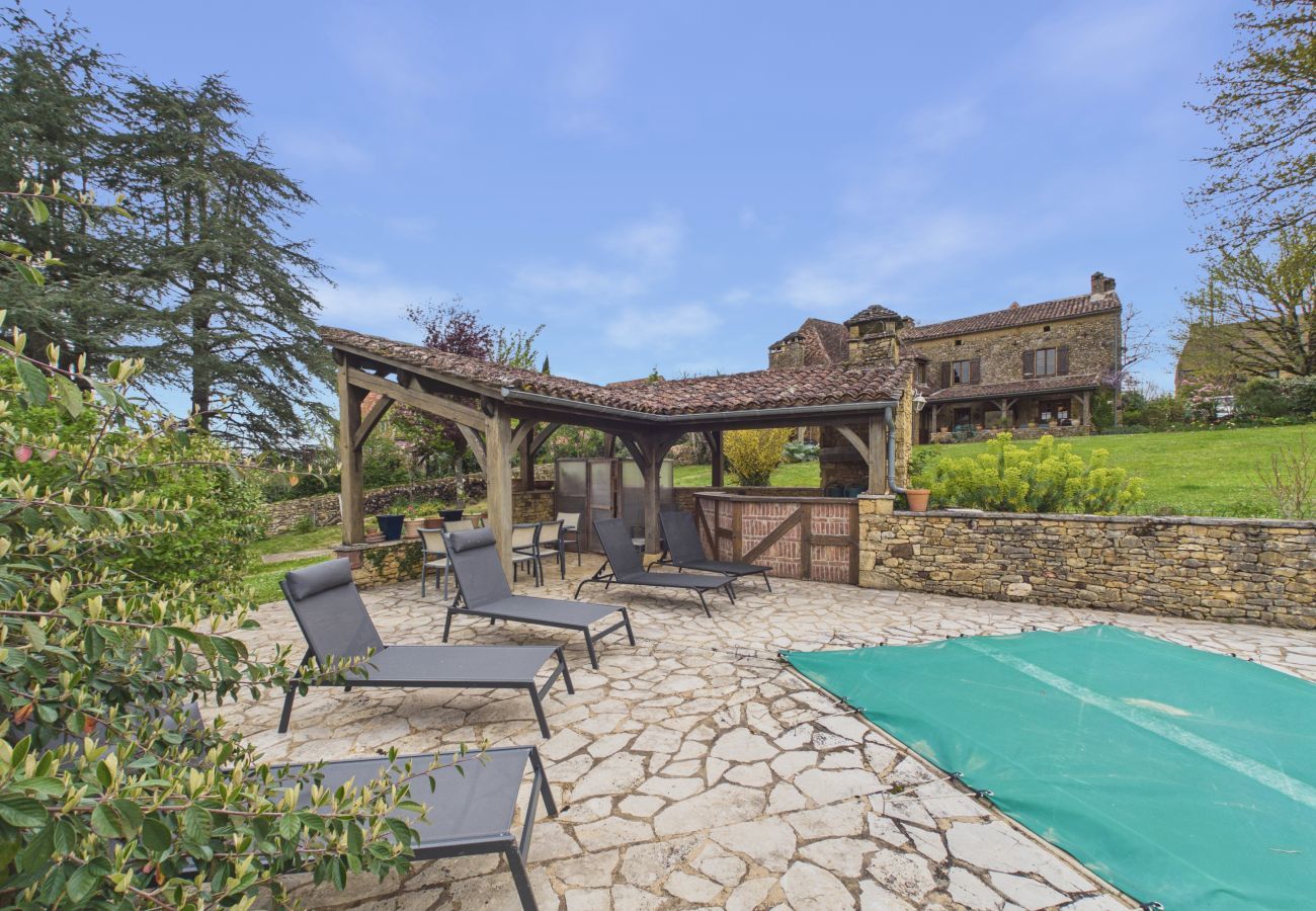 Ferienhaus in Urval - Charmantes Haus mit Pool für 8 Personen