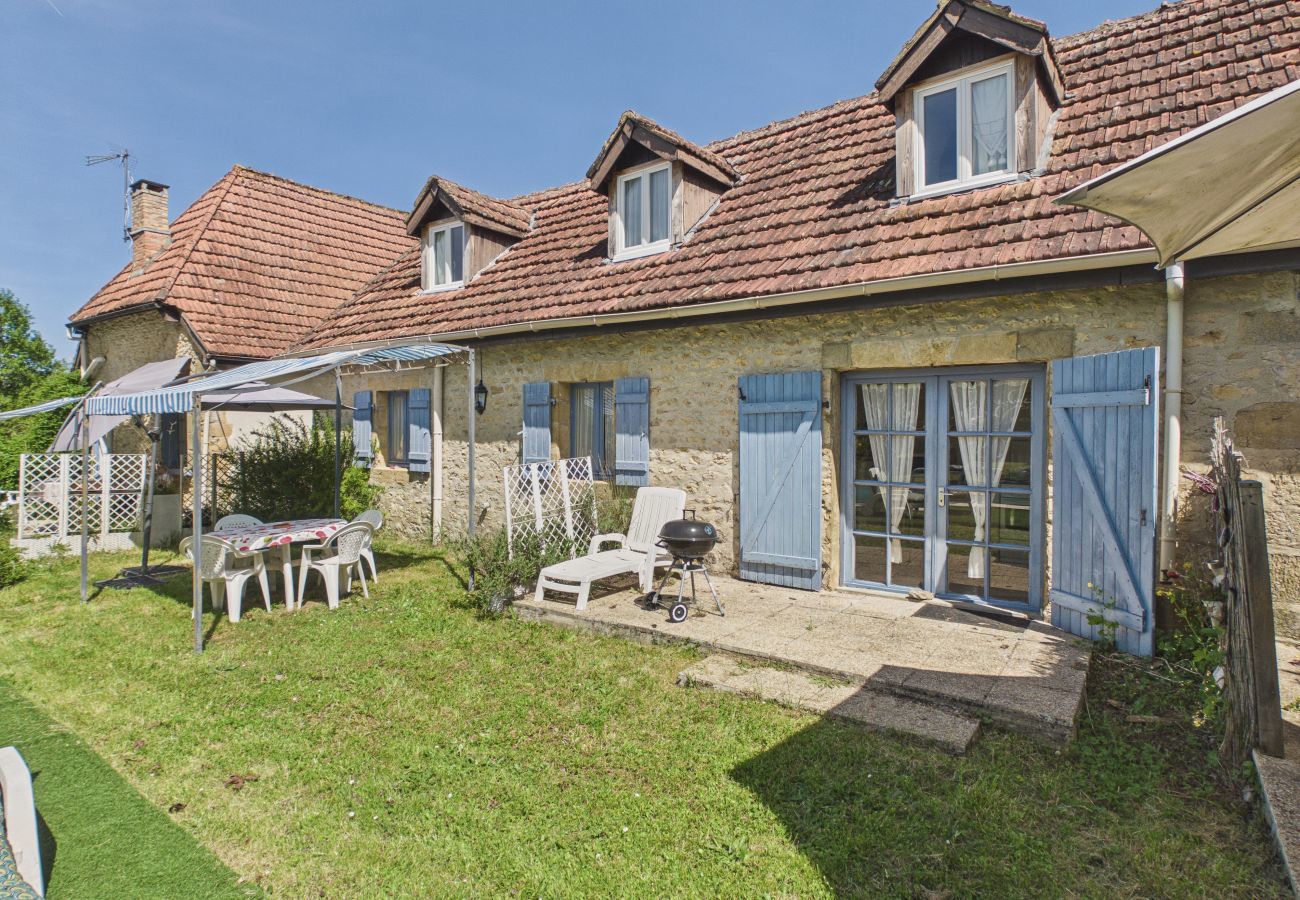 Ferienhaus in Montignac - Haus mit Pool 50 m von Lascaux IV für 2 Pers
