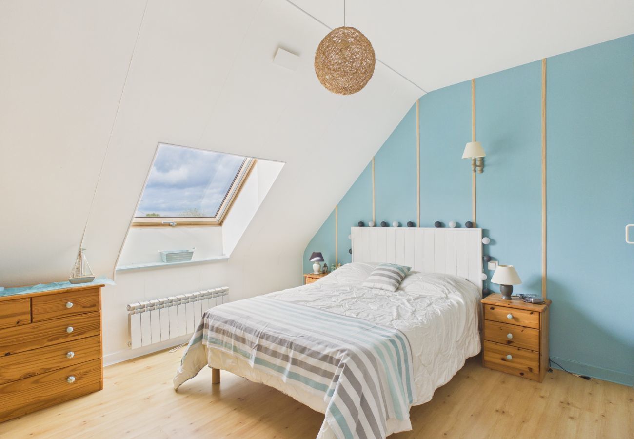 Ferienhaus in Pléneuf-Val-André - Komfortables Haus für 9, mit Garten und Bäumen