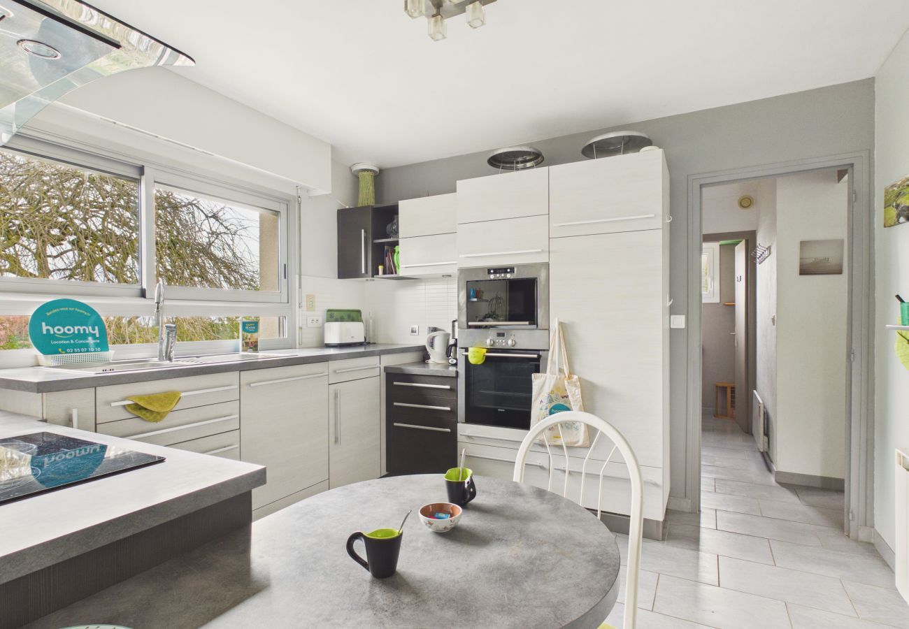 Ferienhaus in Pléneuf-Val-André - Komfortables Haus für 9, mit Garten und Bäumen