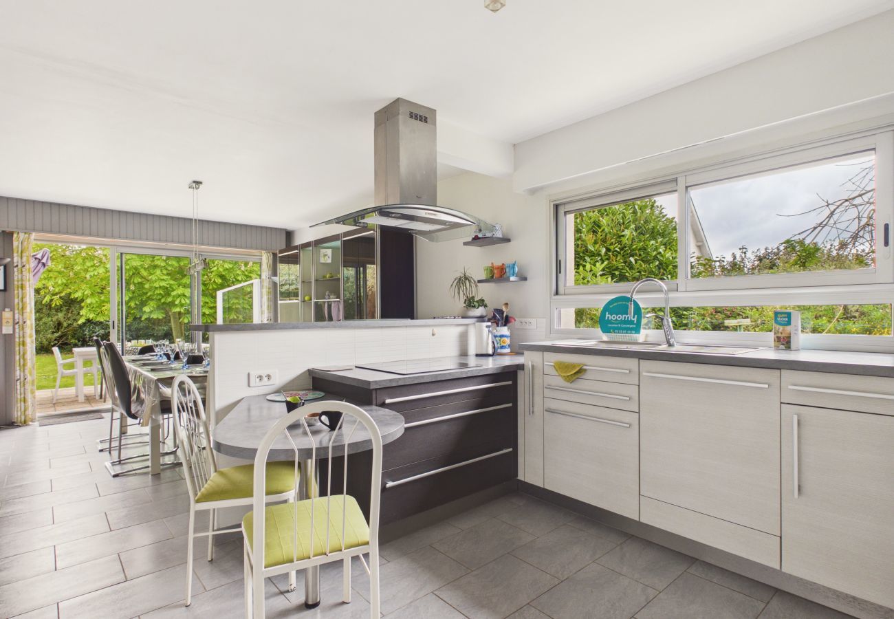 Ferienhaus in Pléneuf-Val-André - Komfortables Haus für 9, mit Garten und Bäumen