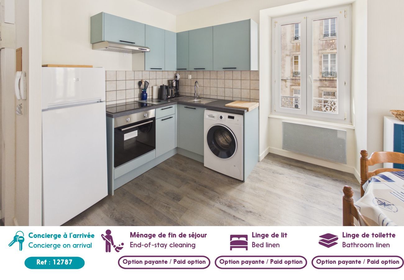 Ferienwohnung in Pont-l´Abbé - Charmantes Duplex für 2 im Stadtzentrum