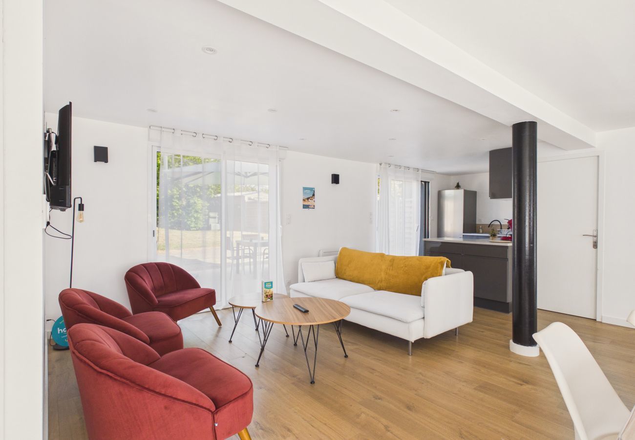 Ferienhaus in Pléneuf-Val-André - Komfortables Haus für 8 mit Garten