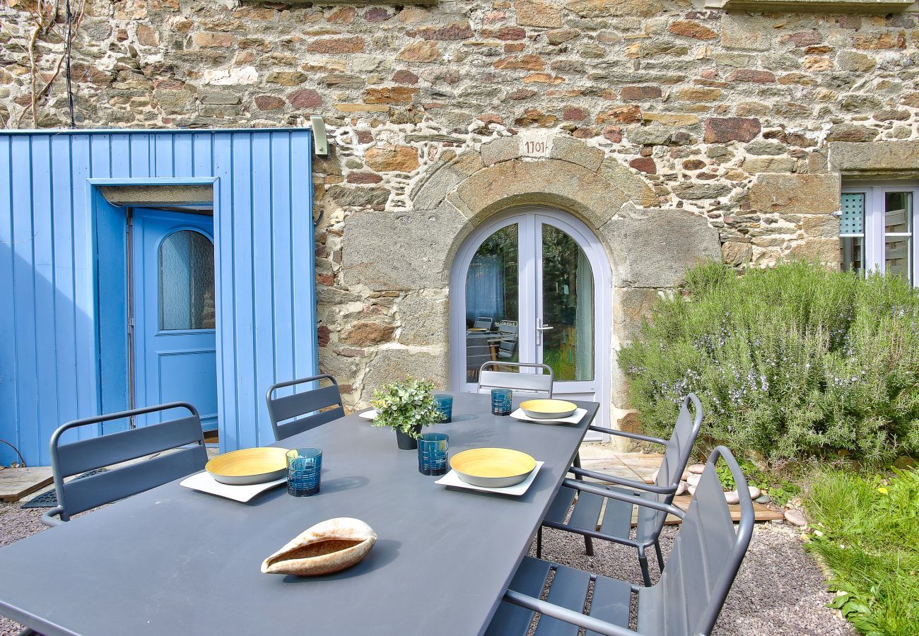 Ferienhaus in Saint-Suliac - Wunderschönes Haus für 4, Strand 600 m