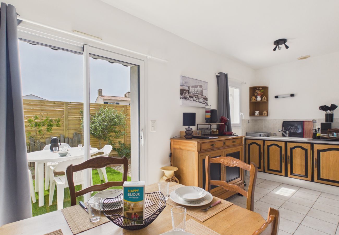 Ferienhaus in Saint-Hilaire-de-Riez - Angenehmes Haus mit Terrasse 500 m vom Meer - 4p