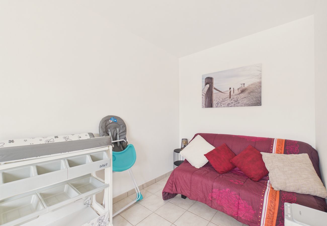 Ferienhaus in Saint-Hilaire-de-Riez - Angenehmes Haus mit Terrasse 500 m vom Meer - 4p