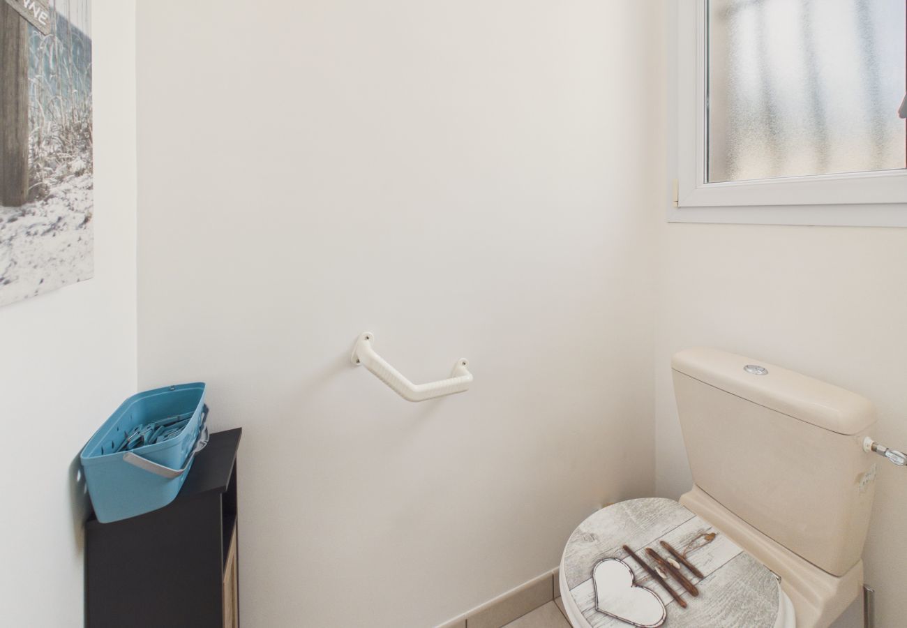 Ferienhaus in Saint-Hilaire-de-Riez - Angenehmes Haus mit Terrasse 500 m vom Meer - 4p