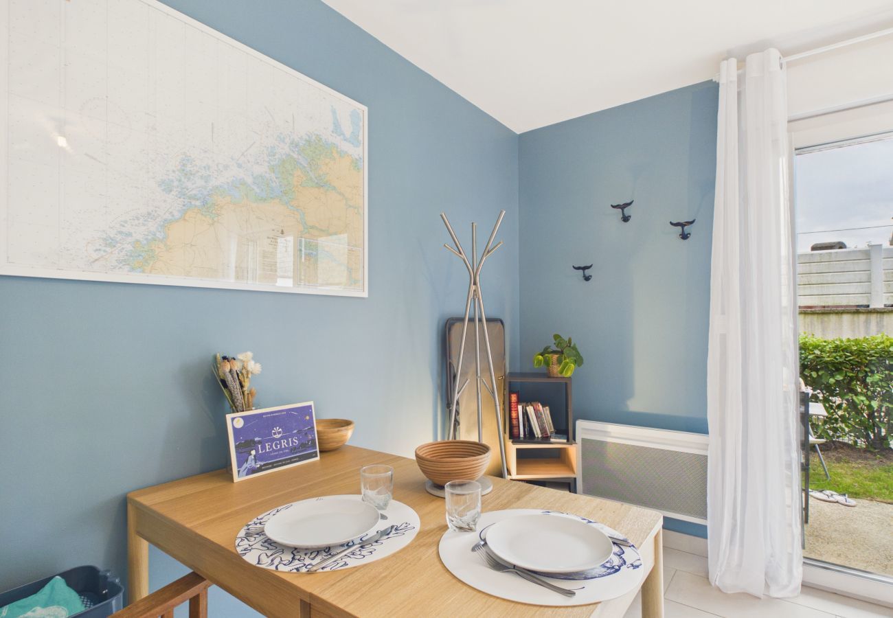Ferienwohnung in Plouguerneau - 50 m vom Strand - Apartment mit Terrasse für 2