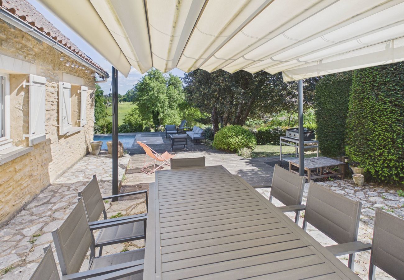Ferienhaus in Proissans - Charmantes Familienhaus mit Pool für 7
