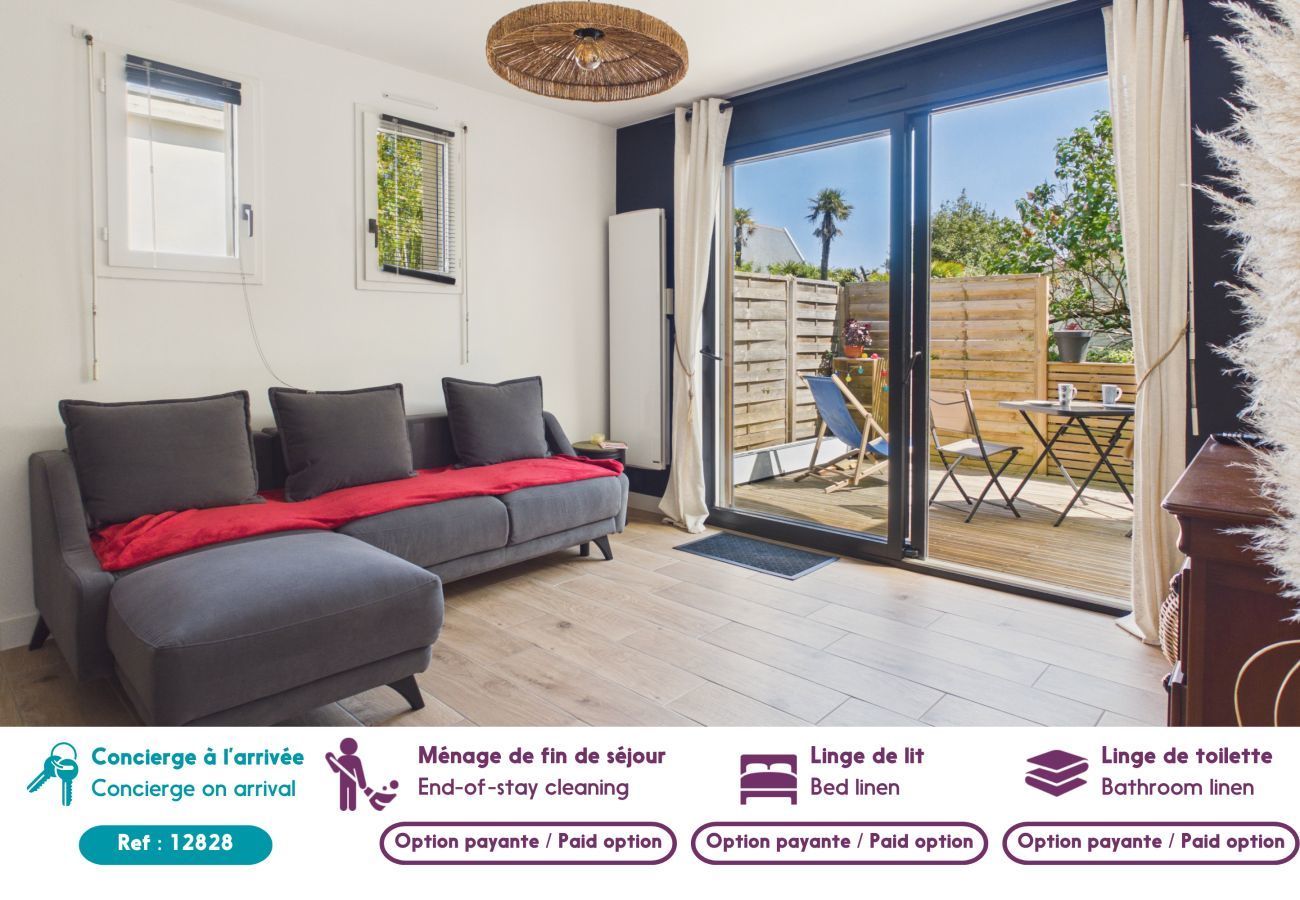 Ferienwohnung in Le Croisic - In der Nähe des Meeres, Wohnung für 2 mit Terrasse