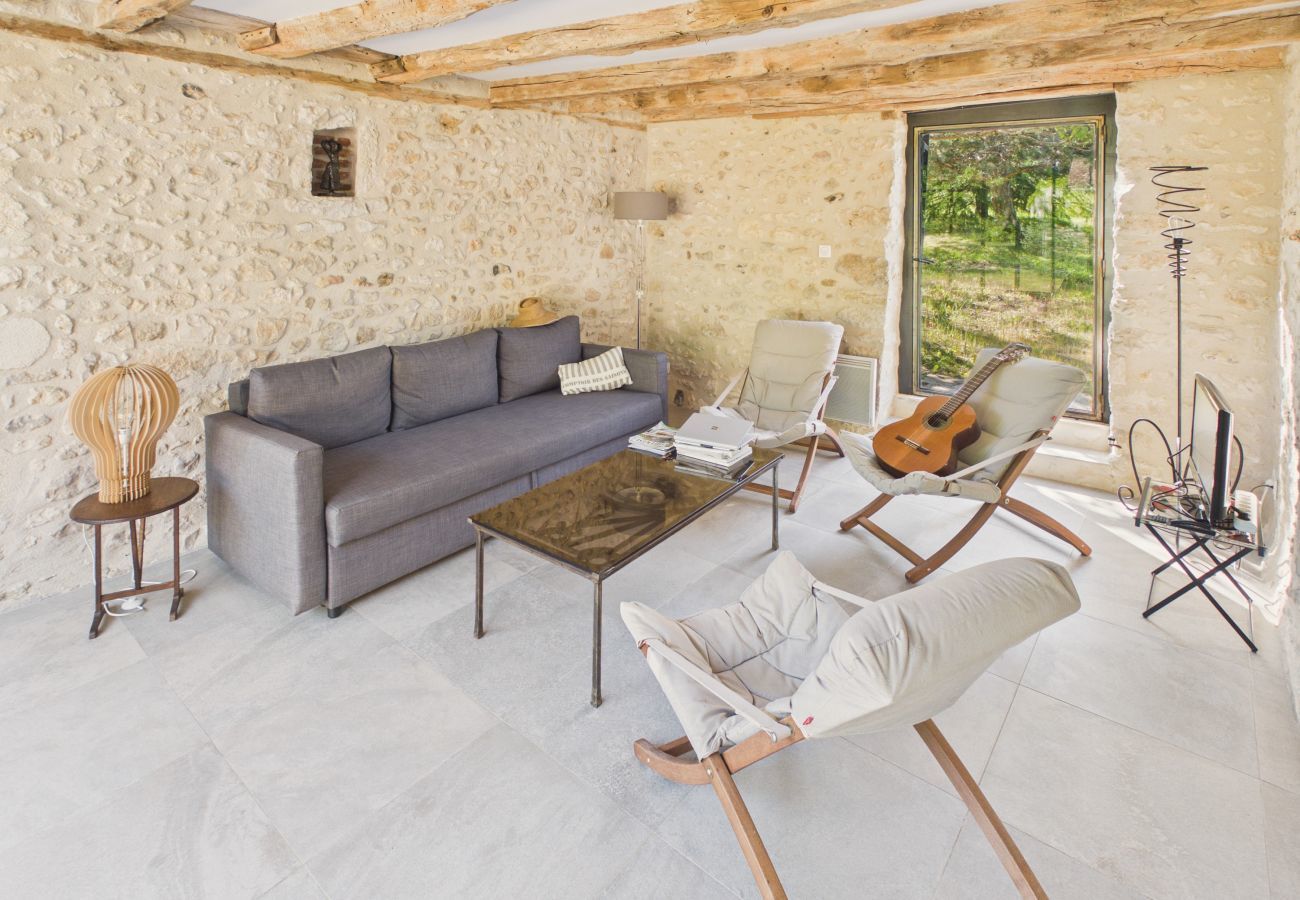 Ferienhaus in Thenon - Haus mit Pool nahe Lascaux IV - 8 Pers