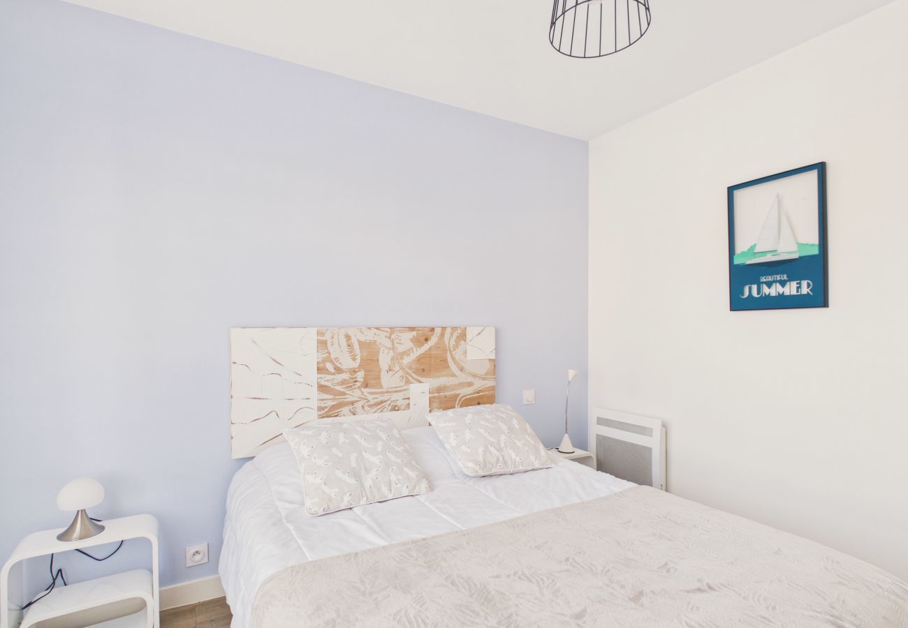 Ferienwohnung in Saint-Hilaire-de-Riez - Meerblick mit Terrasse, 2 Erwachsene 2 Kinder