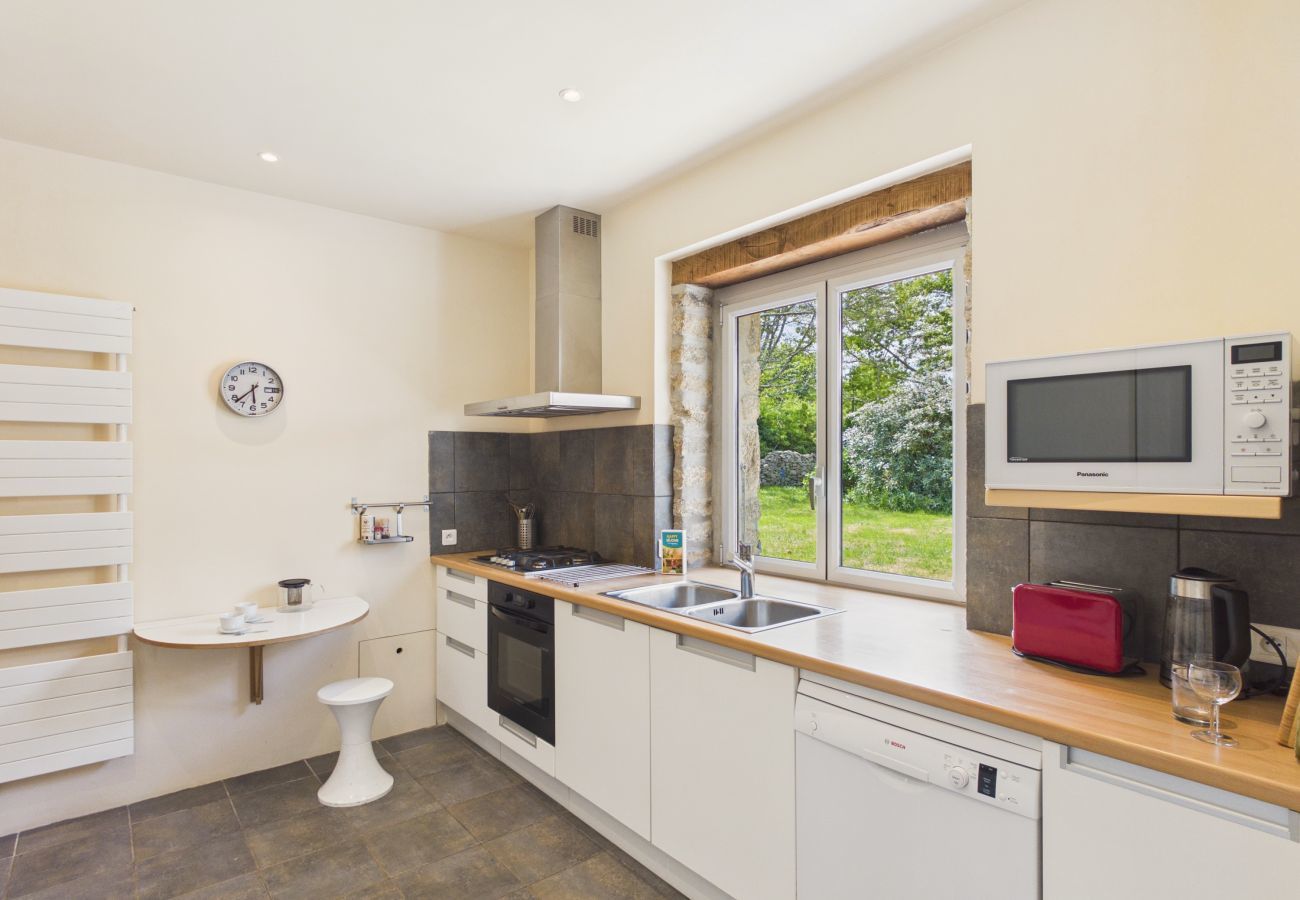 Ferienhaus in Plobannalec-Lesconil - Haus für 8 Personen mit Garten, Terrasse und Grill