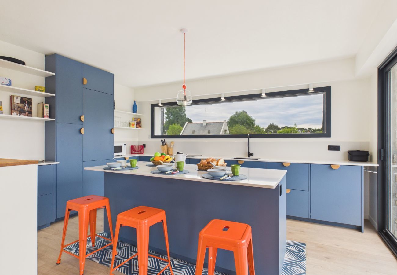 Ferienhaus in Saint-Gildas-de-Rhuys - 600 m Strand - Haus mit Garten charmant 8P