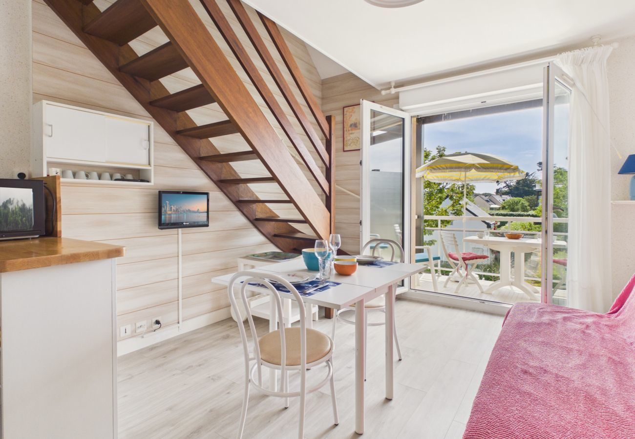 Ferienwohnung in Le Pouliguen - Wohnung Pool gemeinsam 800 m Meer - 3 Pers