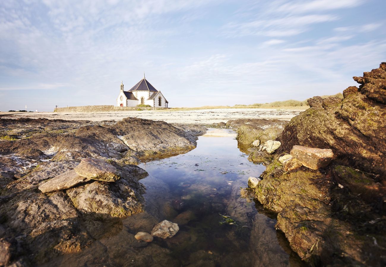 Ferienhaus in Sarzeau - 200 m vom Meer entfernt – Steinhaus für 
