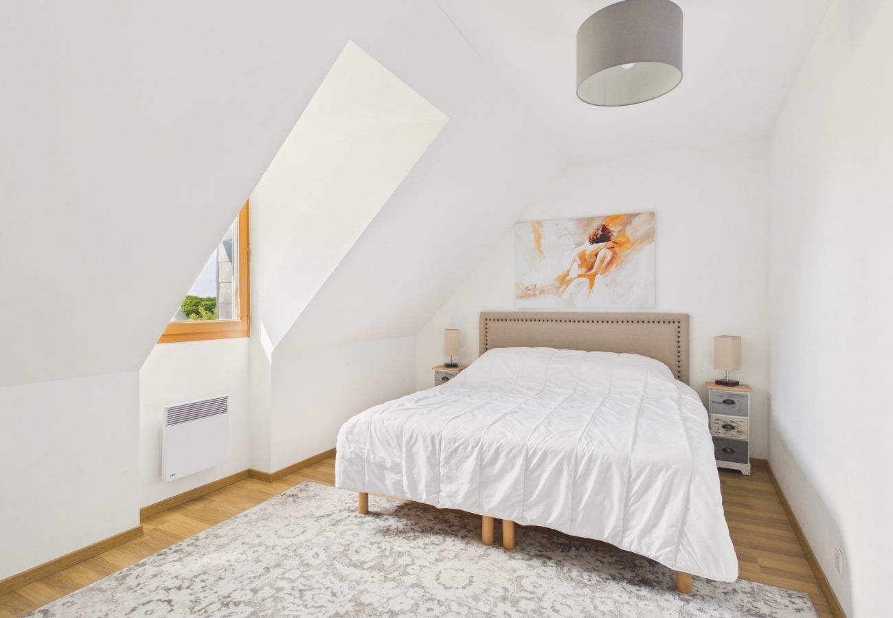Ferienhaus in Fouesnant - Charmantes Haus großer Garten nah Meer - 8 Pers