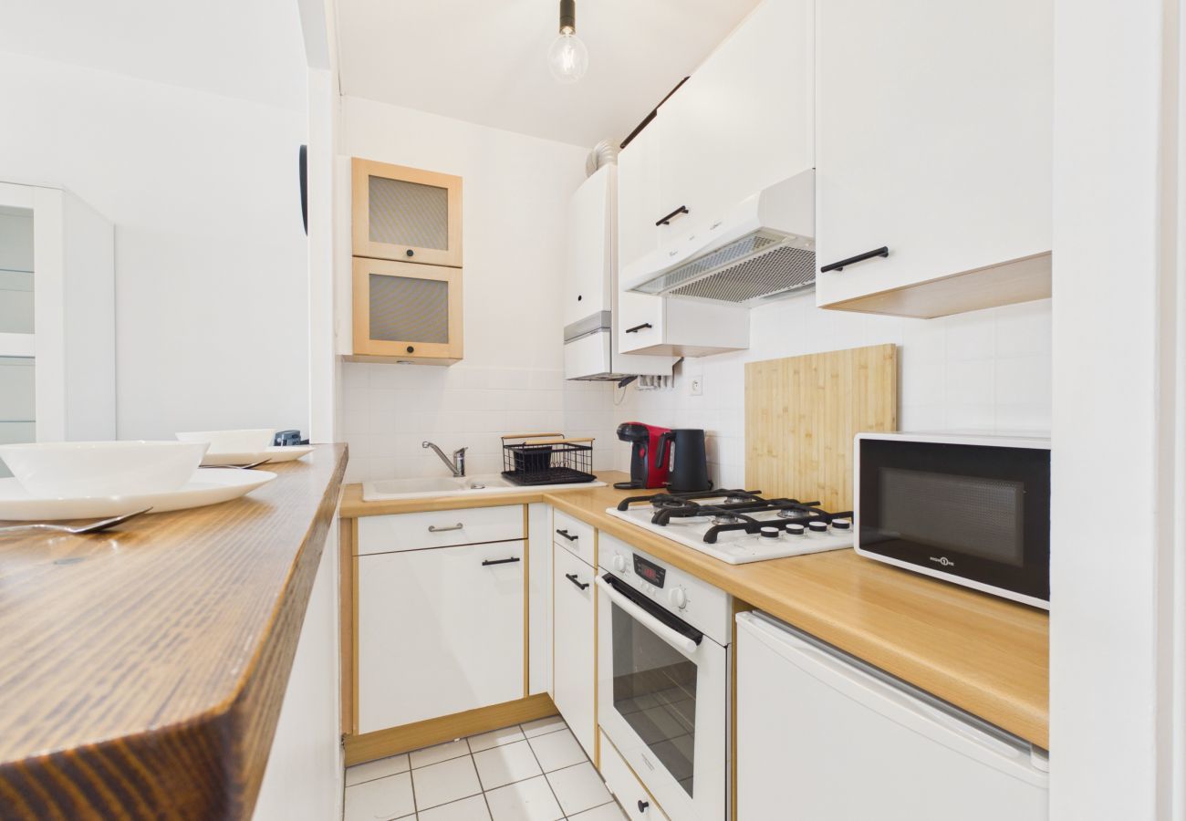 Studio in Erquy - 120m vom Strand helle Wohnung 