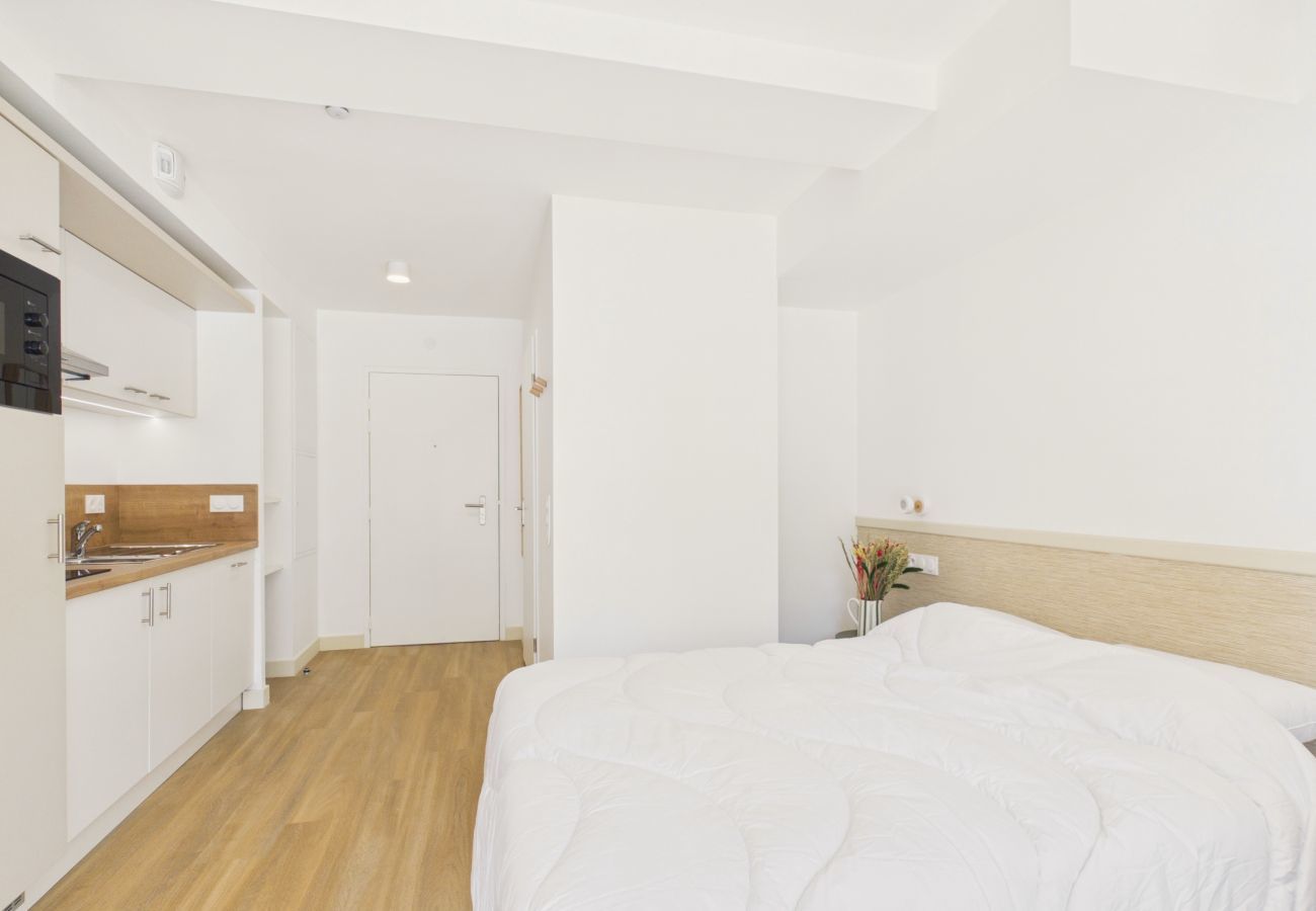 Studio in Biscarrosse - Meereswelle - Studio für 3 - Gemeinschaftspool