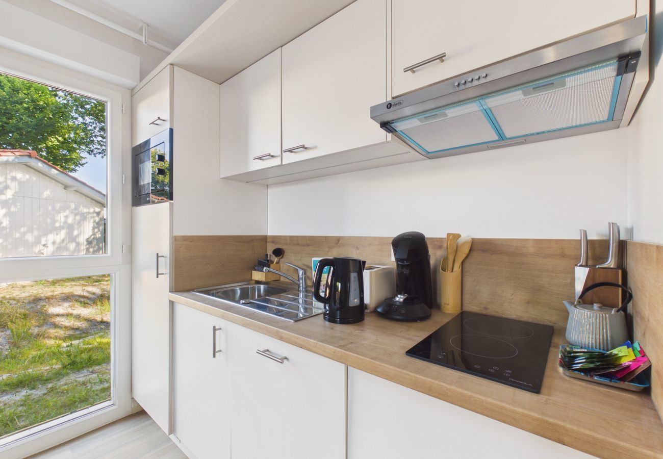 Studio in Biscarrosse - Uluwatu – Studio für 2 – Gemeinschaftspool