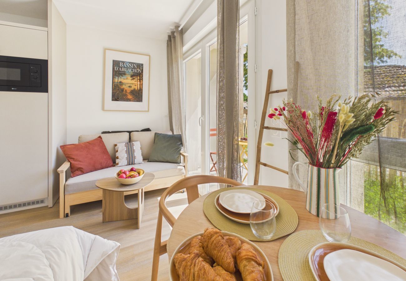 Studio in Biscarrosse - Laniakea - Studio für 3 - Gemeinschaftspool