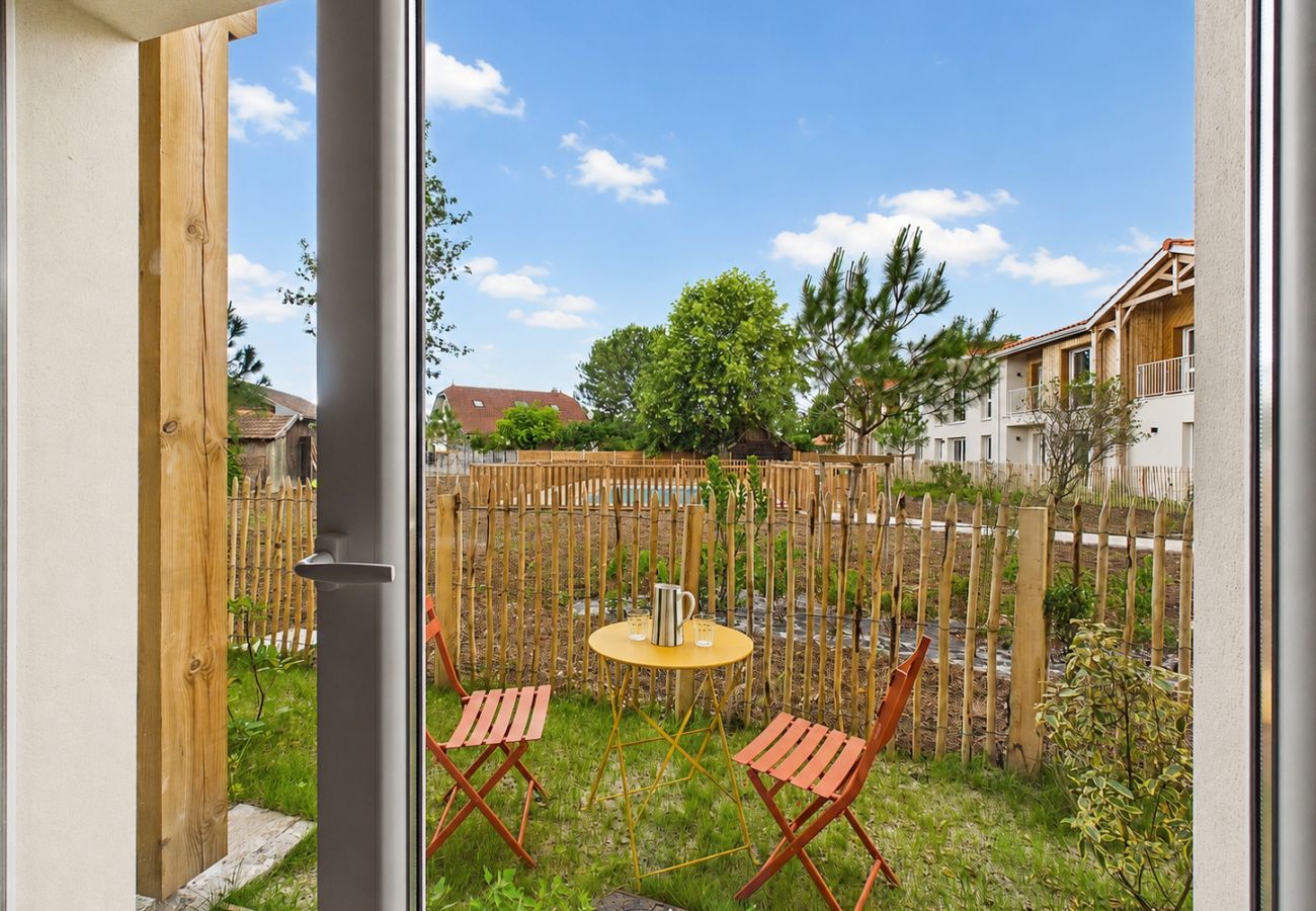 Studio in Biscarrosse - Le Funboard - Studio für 3 - Gemeinschaftspool