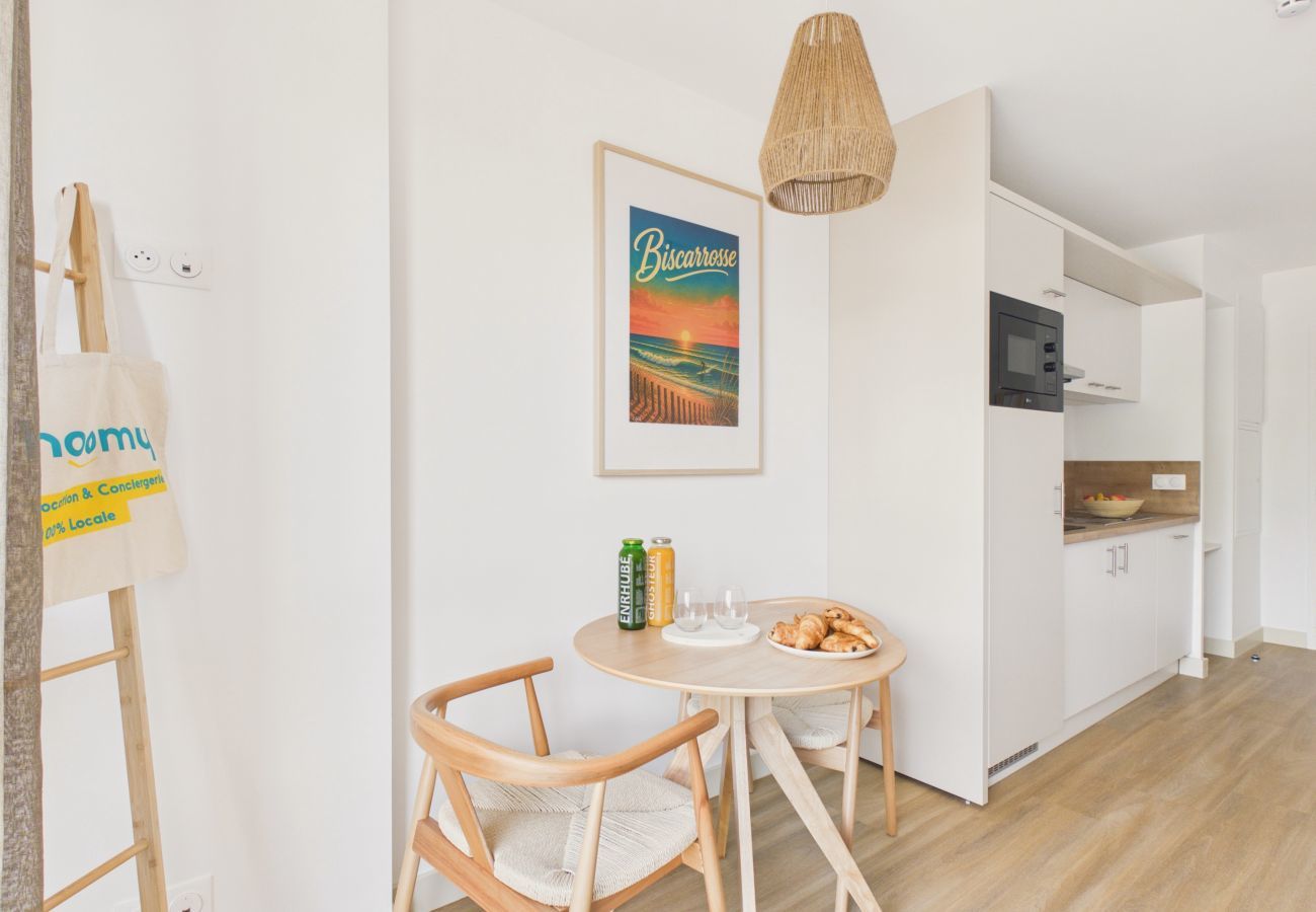 Studio in Biscarrosse - La Houle - Studio für 3  - Gemeinschaftspool