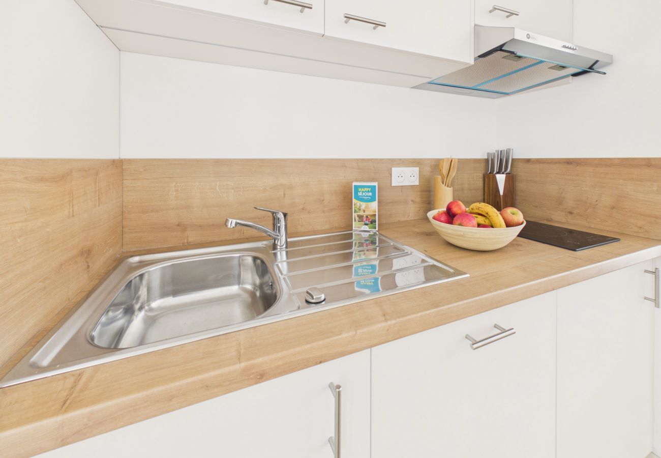 Ferienwohnung in Biscarrosse - The Board -Apartment 4 Erw 1 Ki-Gemeins. Pool