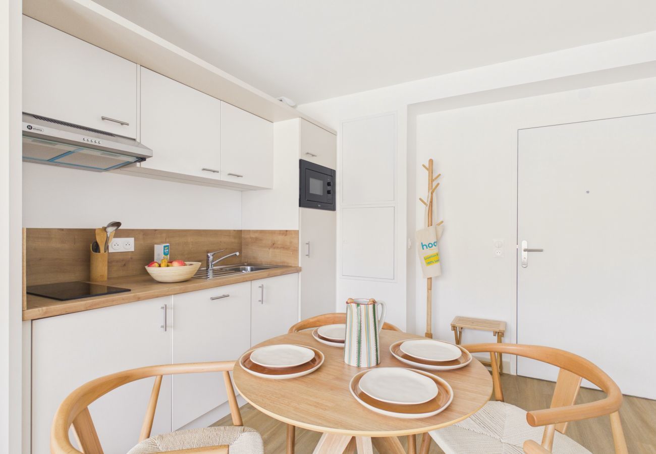 Ferienwohnung in Biscarrosse - L'Ecume - Apartment für 4  - Gemeinschaftspool