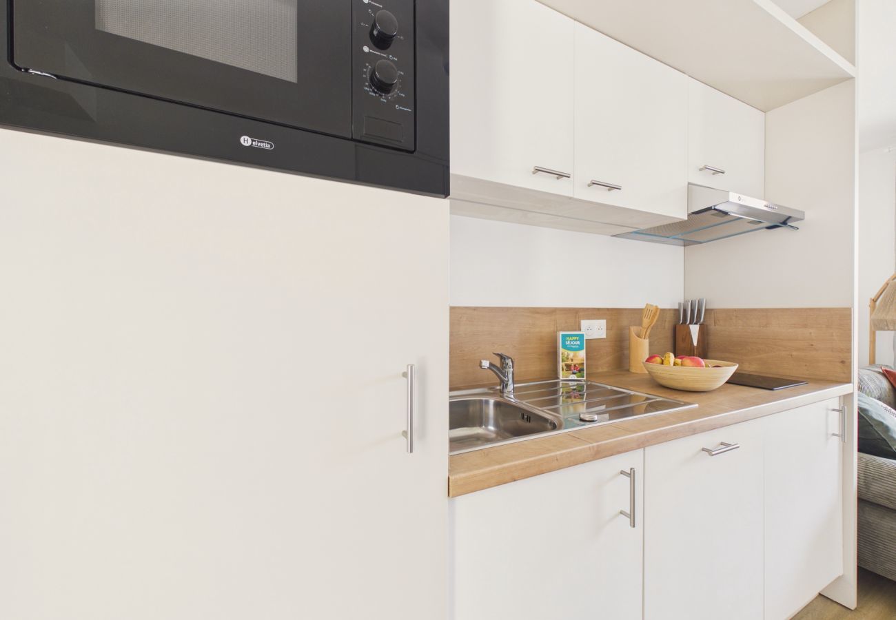Ferienwohnung in Biscarrosse - L'Ondée - Apartment für 4  Gemeinschaftspool