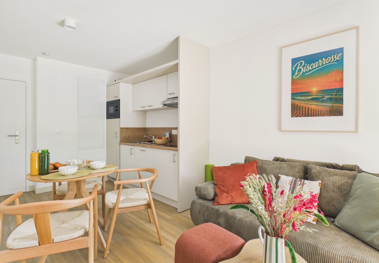 Ferienwohnung in Biscarrosse - Le Ressac - Apartment für 4  - Gemeinschaftspool