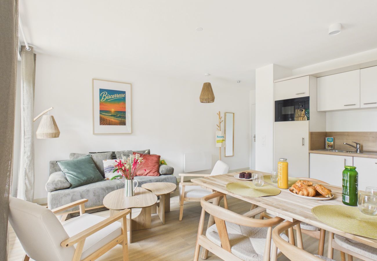 Ferienwohnung in Biscarrosse - Ondine - 6 Pers. - Gemeinschaftspool