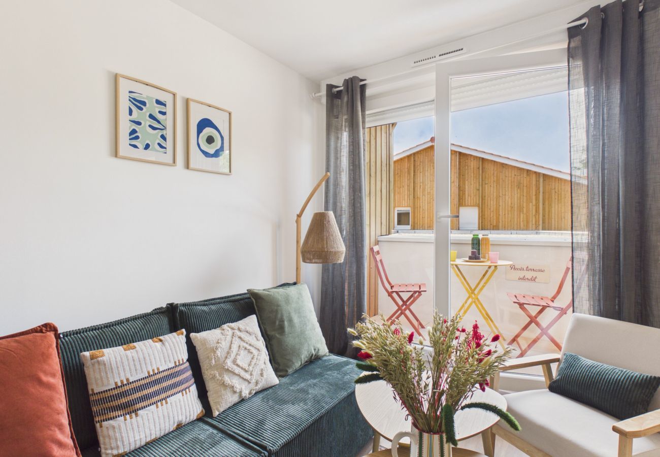 Ferienwohnung in Biscarrosse - Peak&Point - 6 Pers. - Gemeinschaftspool