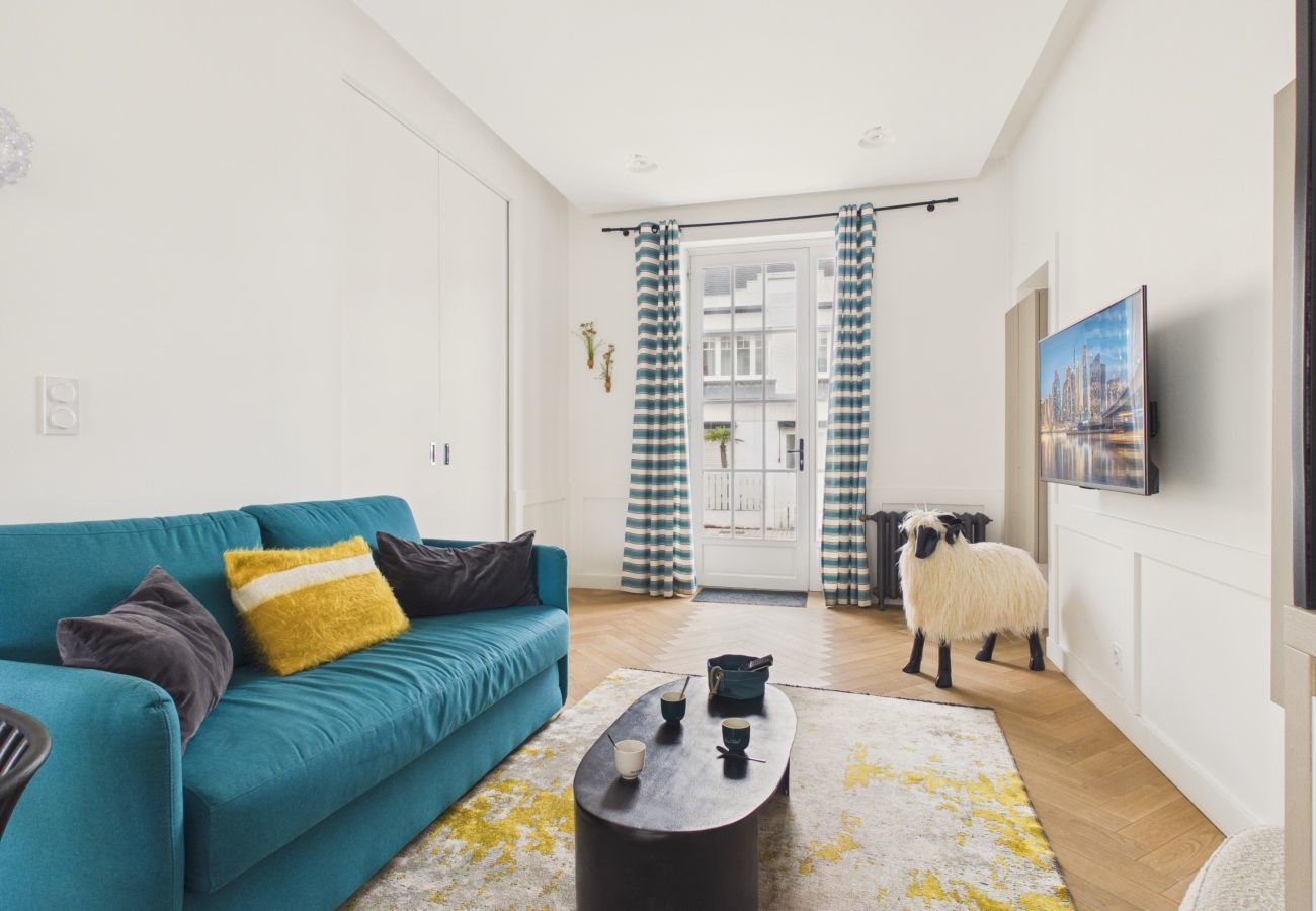 Ferienwohnung in La Baule-Escoublac - 800 m Strand – Apartment für 2 Erwachsene 1 Kind