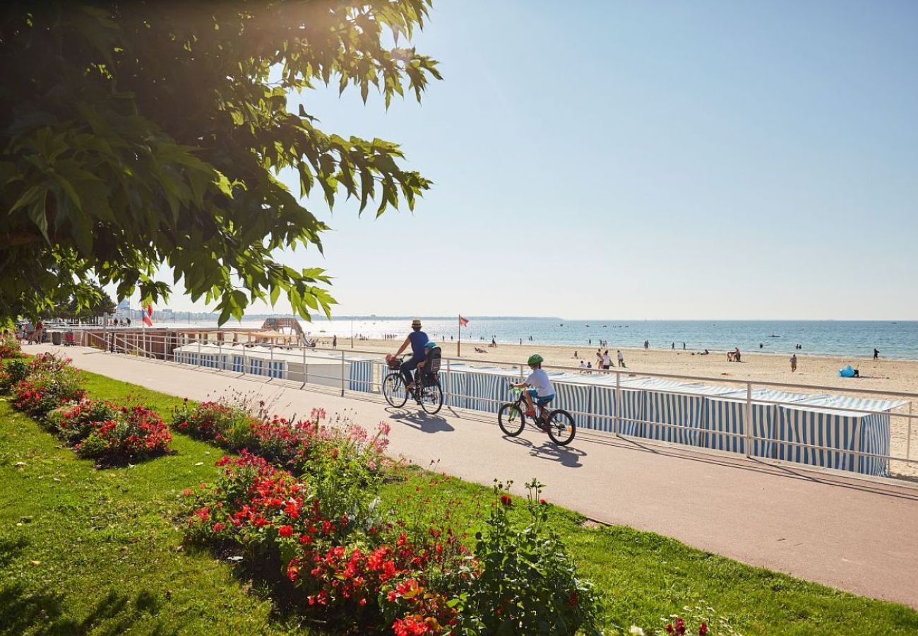 Ferienwohnung in La Baule-Escoublac - 800 m Strand – Apartment für 2 Erwachsene 1 Kind