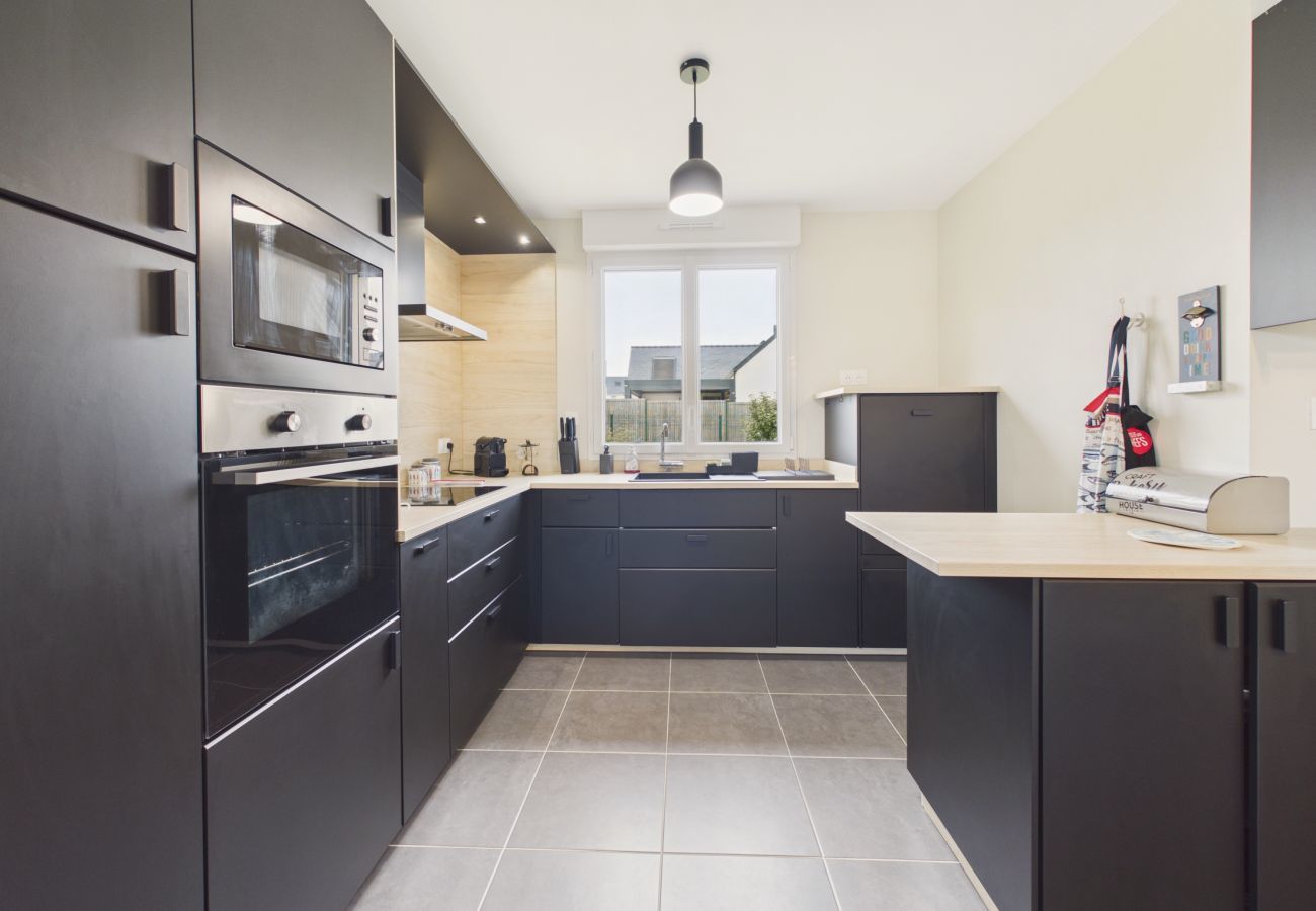 Ferienhaus in Piriac-sur-Mer - 950m vom Meer - Familienhaus mit Garten