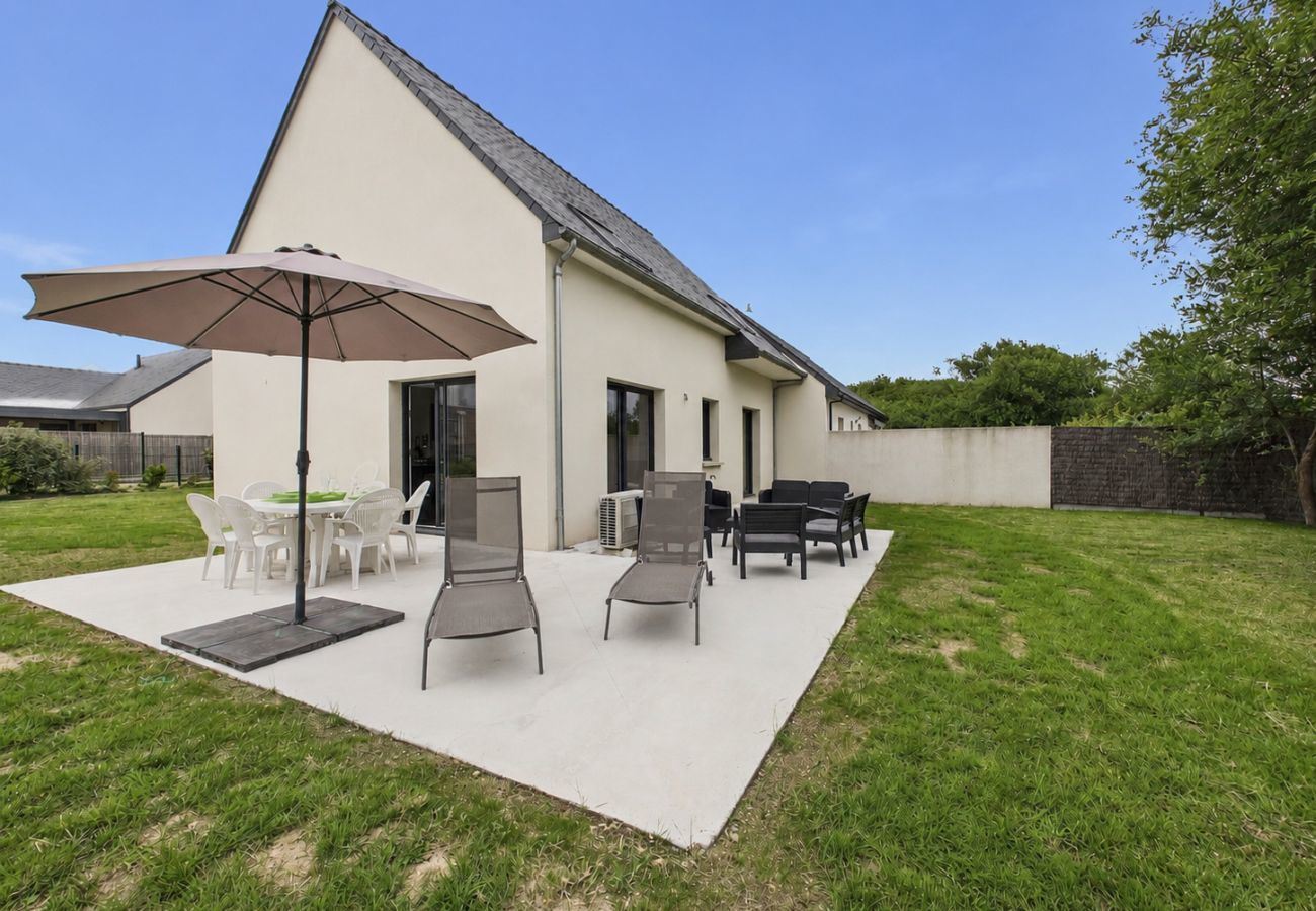 Ferienhaus in Piriac-sur-Mer - 950m vom Meer - Familienhaus mit Garten