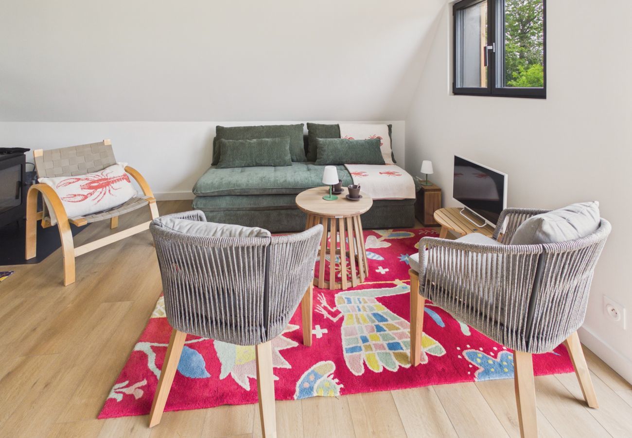 Chalet in Pont-Aven - Chalet, Natur und Erholung in Pont-Aven