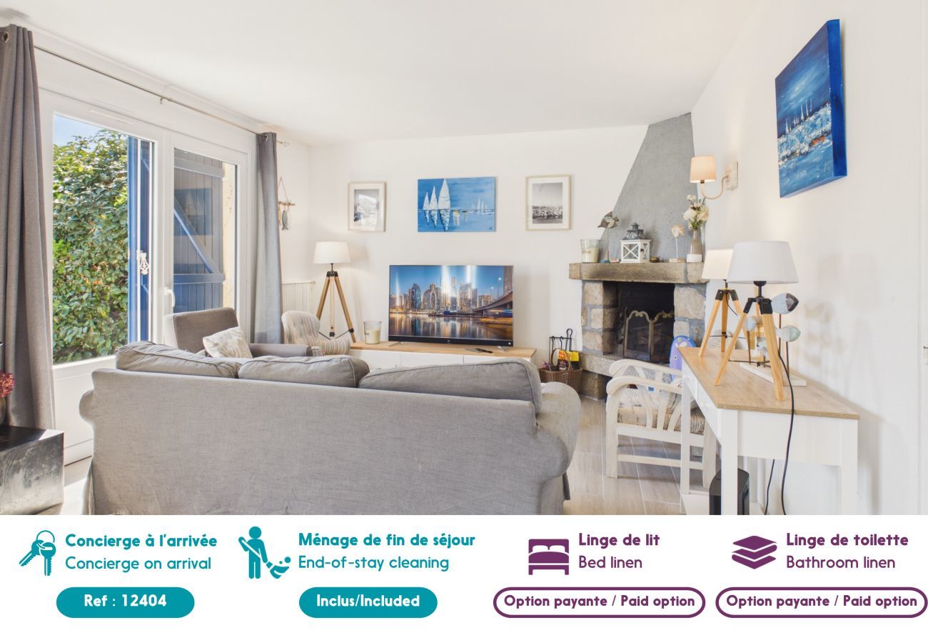 Ferienhaus in Arzon - Haus für 12, 950m vom Strand