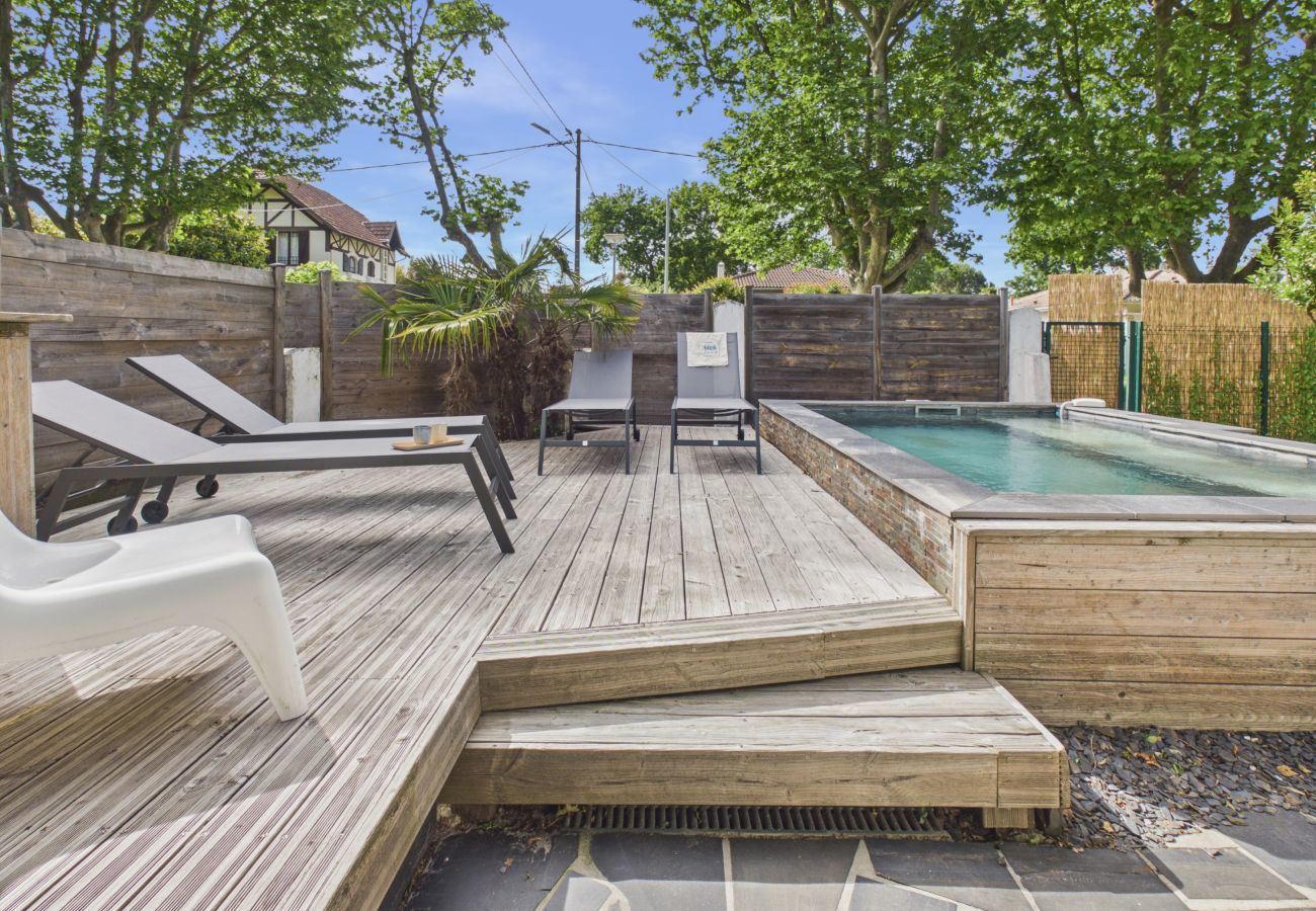 Ferienhaus in Andernos-les-Bains - 250m vom Meer, Haus 6 Erw 2 Kinder