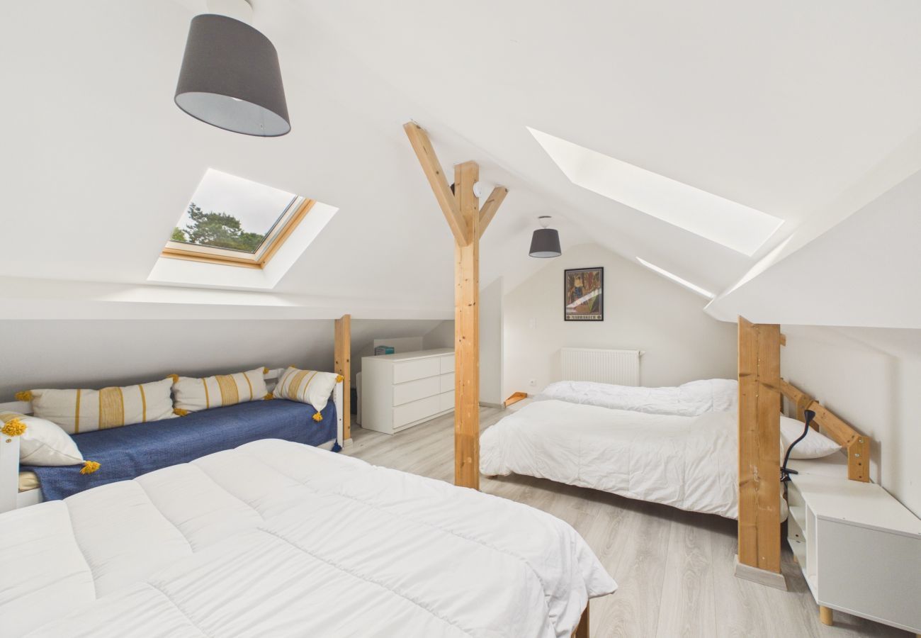 Ferienhaus in Préfailles - 500 m vom Strand, 7 Erwachsene 1 Kind