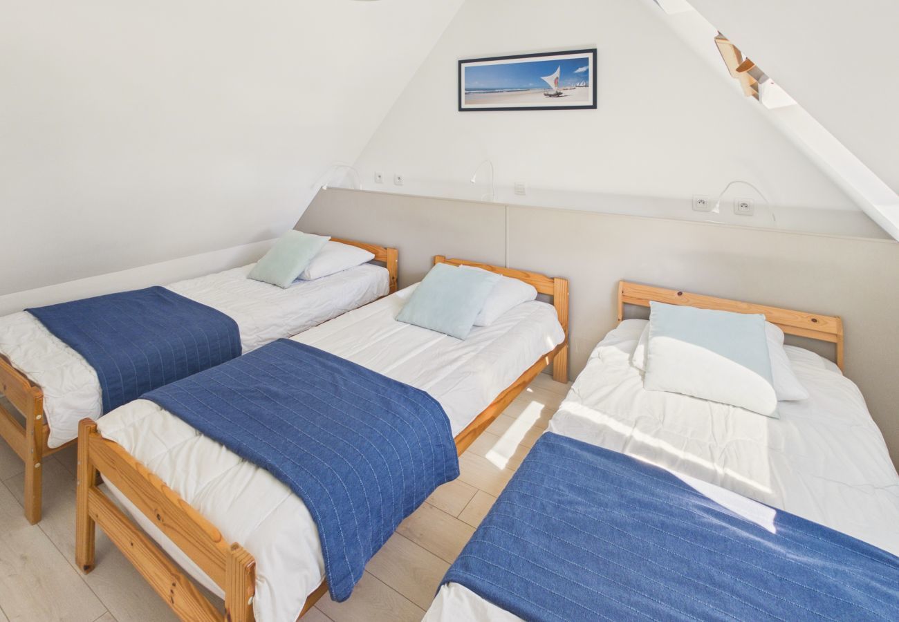 Doppelhaushälfte in Le Guilvinec - Haus mit grünem Garten • 7 Schlafplätze