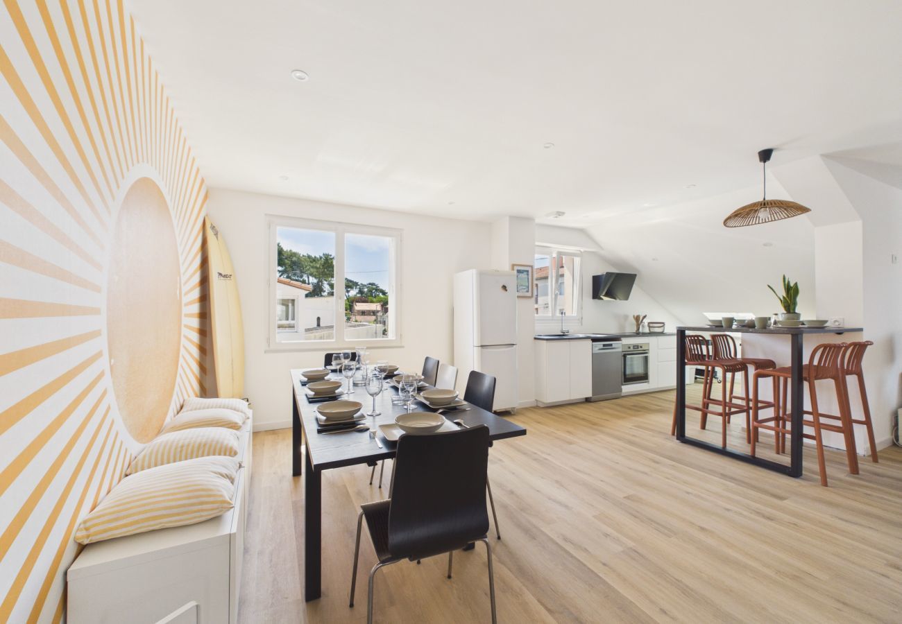 Ferienwohnung in Saint-Brevin-les-Pins - Ferienwohnung für 8 P, 350 m vom Strand entfernt 