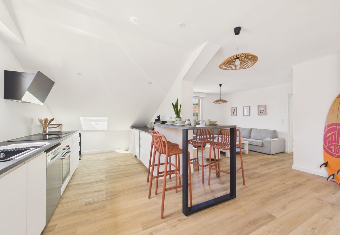 Ferienwohnung in Saint-Brevin-les-Pins - Ferienwohnung für 8 P, 350 m vom Strand entfernt 