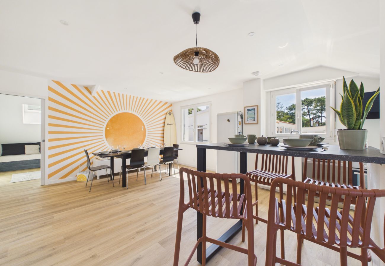 Ferienwohnung in Saint-Brevin-les-Pins - Ferienwohnung für 8 P, 350 m vom Strand entfernt 